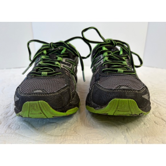 ASICS Gel Venture 5 Women's Trail Running‎ Shoes Black Neon Green Size 8 - Picture 6 of 11